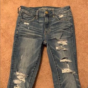 Like new, american eagle jeans